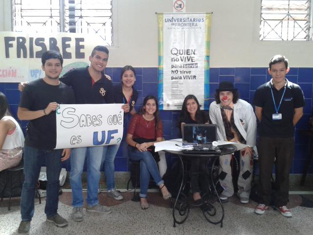 El voluntariado <a href="/UF_Ucat/">Voluntariado UF</a> en la #UCAT.