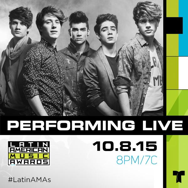 SonyMusicLatin's tweet photo. Esta noche no te pierdas a los @somosCD9 En Vivo en los @LatinAMAs! #LatinAMAs #LAMAsCD9 http://t.co/VyOgdRfRIg