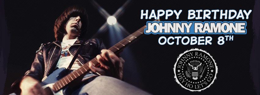 \" Happy Birthday, Johnny Ramone! ídolo!