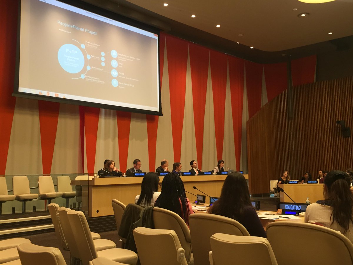 PvblicF's tweet photo. Proud to see @NataliaBerry at the @UN presenting @_PeoplePlanet initiative that came out from our #MFSI2015 #SDGs http://t.co/T5ihKqFtXg