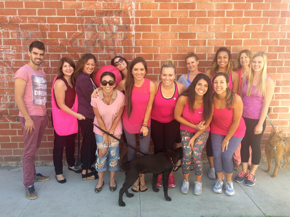 MadDoggAthlts's tweet photo. The team at @MadDoggAthlts is going pink in honor of National #BreastCancerAwareness Month! #thinkpink http://t.co/JL4X71CwmK