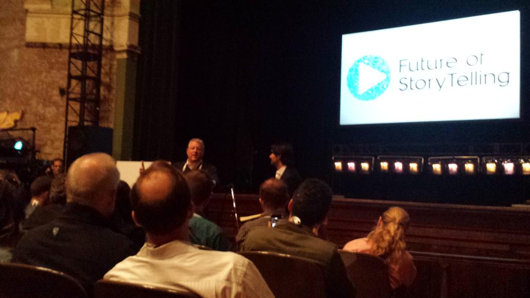 archival_ist's tweet photo. Former Vice President Al Gore engaging the #FoST2015 audience on Cliamte Change in a #FoSTforGood session http://t.co/WbX5HR7601