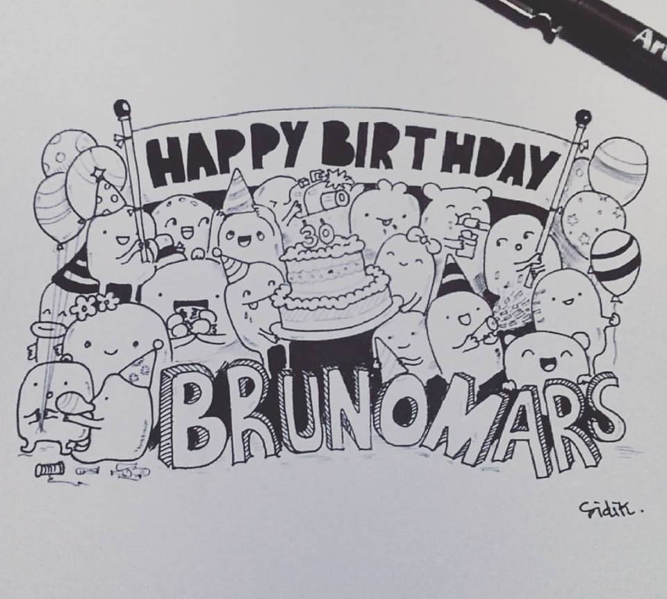 Sidik On Twitter Happy Birthday BrunoMars
