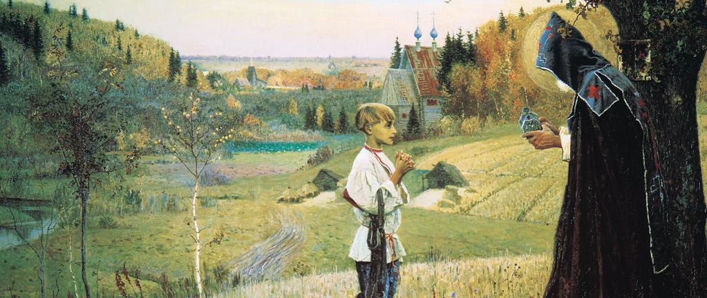 EmbassyofRussia's tweet photo. On 7 Oct. 1337 young Bartholomew was made a monk under the name of Sergey to be later known as Sergius of #Radonezh http://t.co/Ki5ZUoWkI4