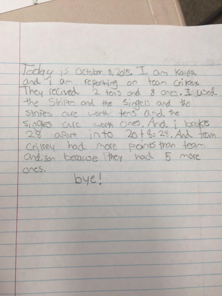 MrsStefanik's tweet image. #MathWriting #DWTSMath hi @derekhough @BindiIrwin @andygrammer @Allisonholker @KristynBurtt hope u like our report