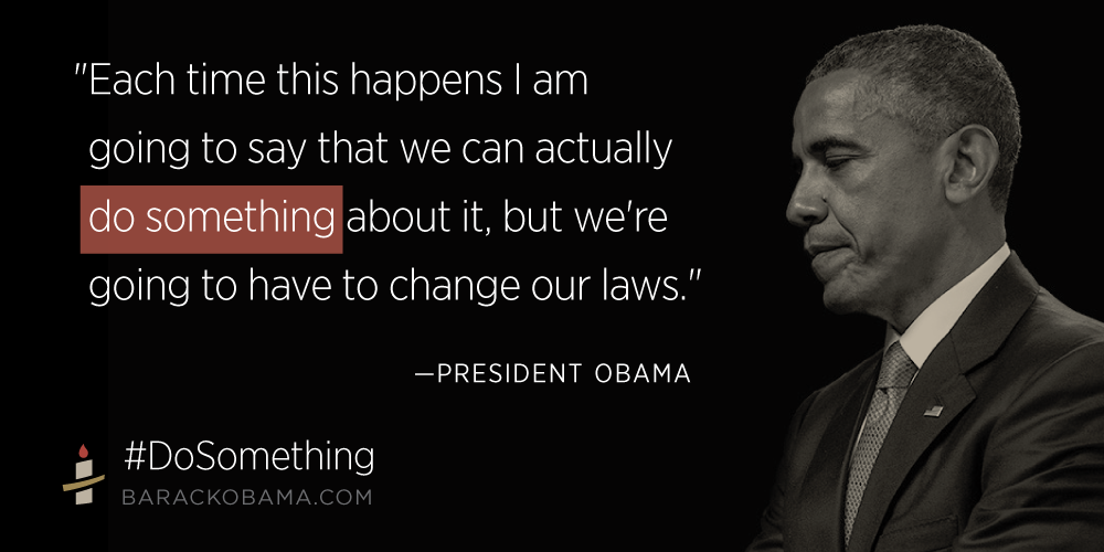Retweet if you agree: It's time for Congress to put politics aside and #DoSomething about gun violence.
