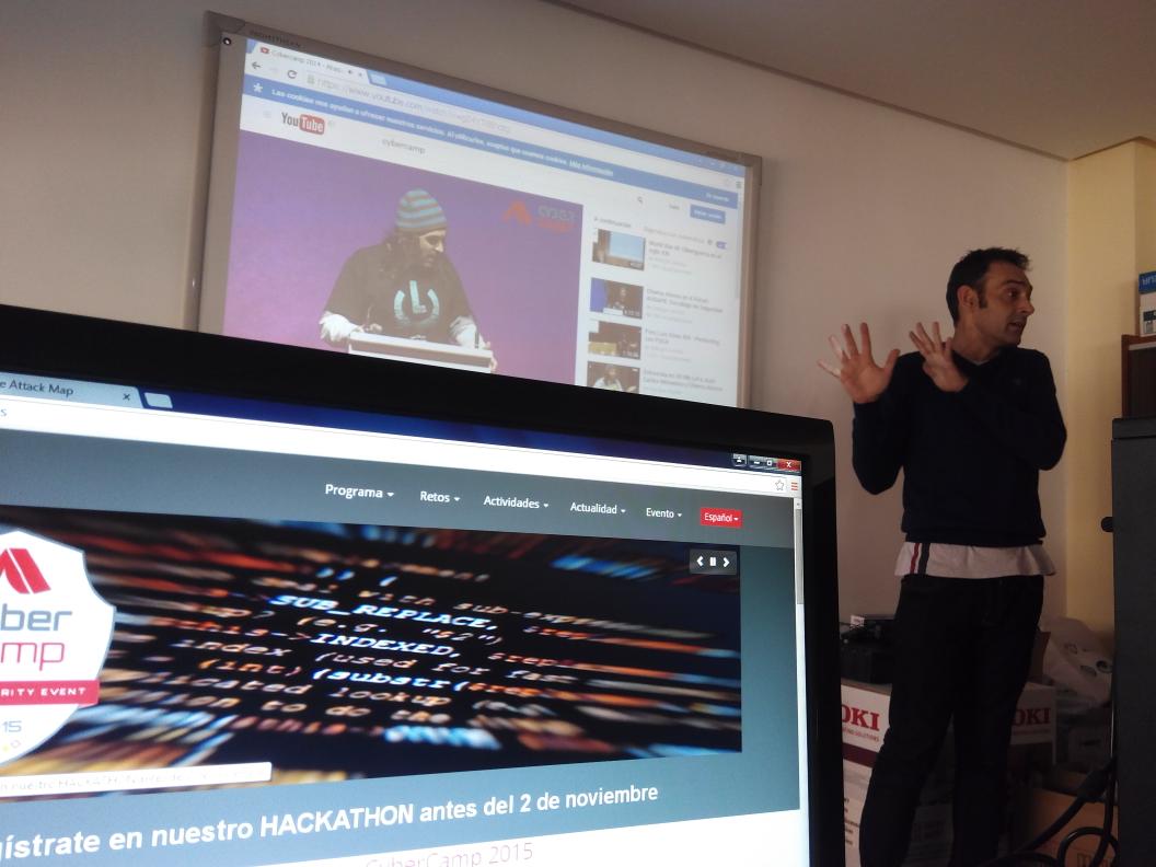 HackCIBLeon's tweet image. Acabamos el segundo día, con una clase muy productiva... #3dprint #makerbot #ciberseguridad #cibercamp .@INCIBE