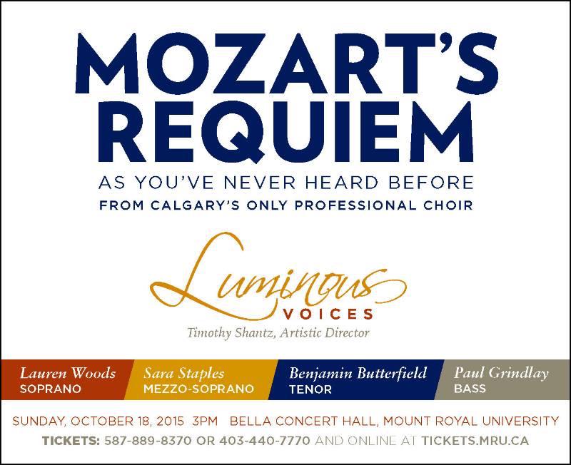Mozart's Requiem coming to The Bella Concert Hall Oct 18th, 3pm! <a href="/MRUConservatory/">MRU Conservatory</a> #yycarts tickets.mru.ca/eventperforman…