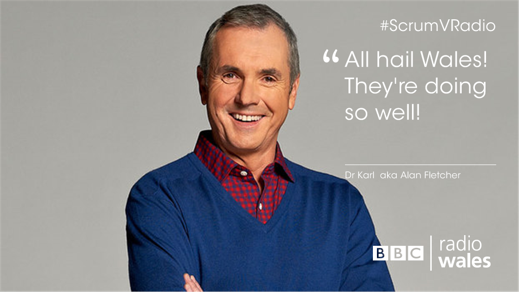 BBCScrumV's tweet photo. The doctor will see you now!

@doctorkk gives us his diagnosis ahead of #WALvAUS on Scrum V Radio on @BBCRadioWales http://t.co/nOyxWSfLf8