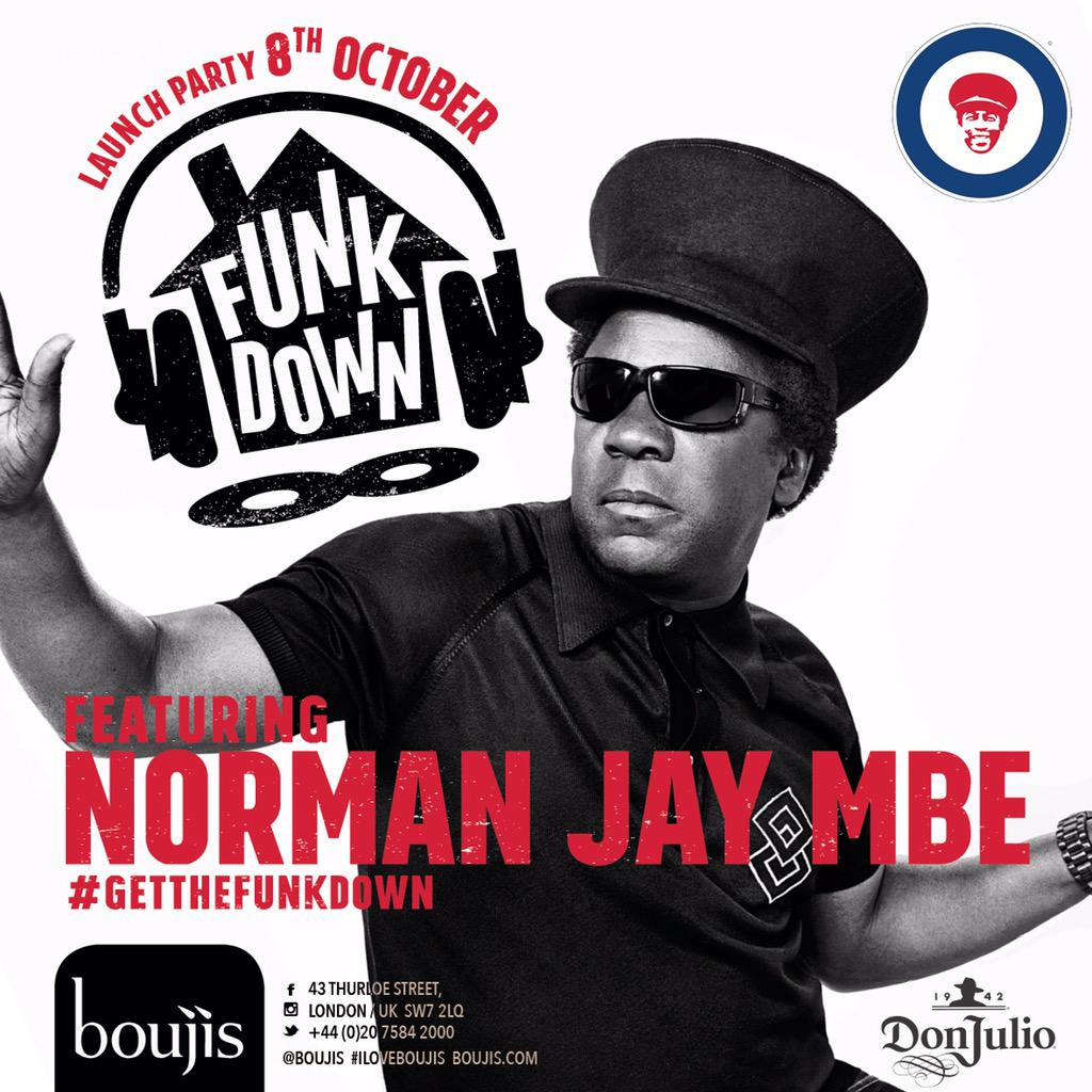 boujis's tweet photo. Tonight #FUNKDOWN @djklausm @savilleedells @todrw @_Jess_Rabbit @carlocarello @Londonglist @Jamielisa @NormanJayMBE http://t.co/VBR4zwX10c
