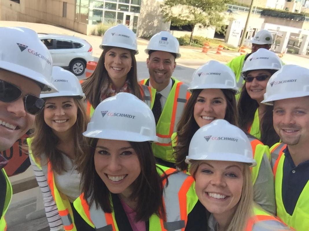 Colliers_WI's tweet image. Marketing and Research team taking over construction on #833East! #ColliersPeople