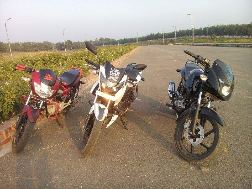 saifulsmartboy's tweet image. My favorite bike Apache Rtr