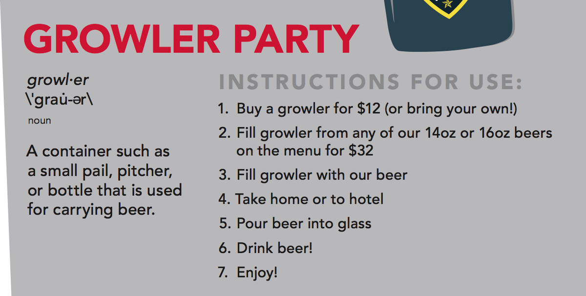 BeerAuthNY's tweet image. We are still serving @BrooklynBrewery #defenderbeer! Fill up your growlers with this awesome #NYCC beer! #defendbeer