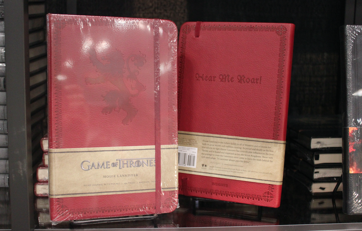 A Lannister always pays his debts. 
Get your Lannister Stationary Set @InsightEditions at Booth #1765. #NYCC