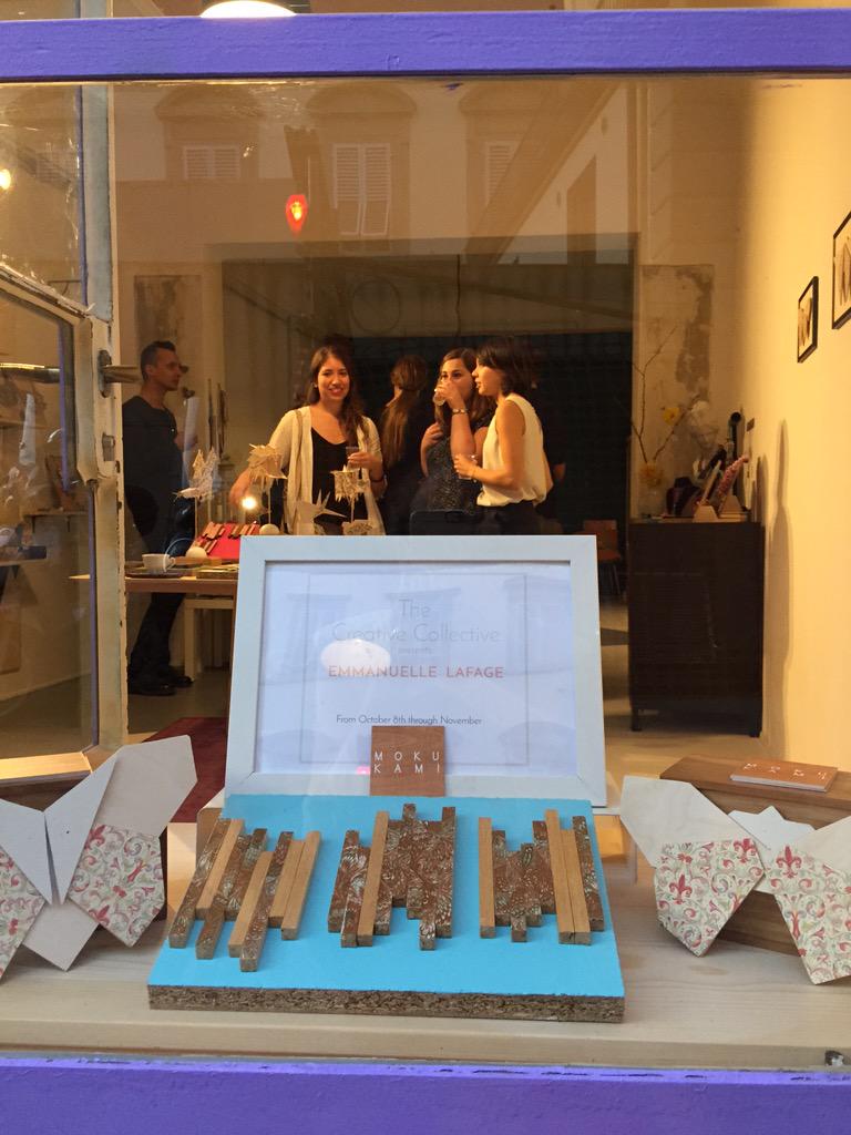 CPiFItaly's tweet photo. Congratulations #EmmanuelleLafage! On view at #TheCreativeCollective until Novembet http://t.co/0lZyb0y2XB