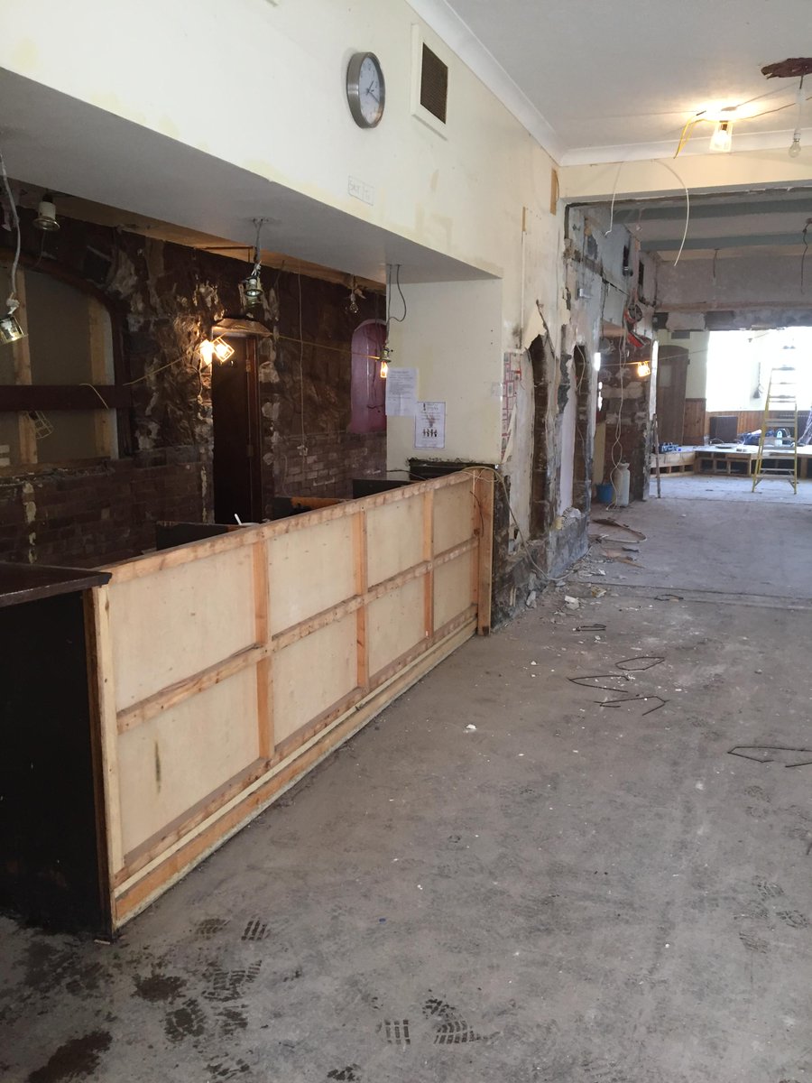 Exciting times at The Leodis - The refurbishment is officially underway..