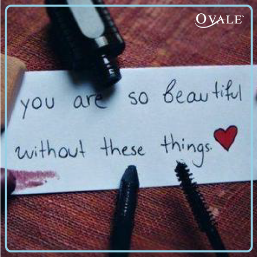 OvaleBeauty's tweet photo. Menurut Ladies, apa sih yang membuat wanita tidak pede untuk tampil tanpa make up? #QuoteVal https://t.co/9Vpth2LdA6