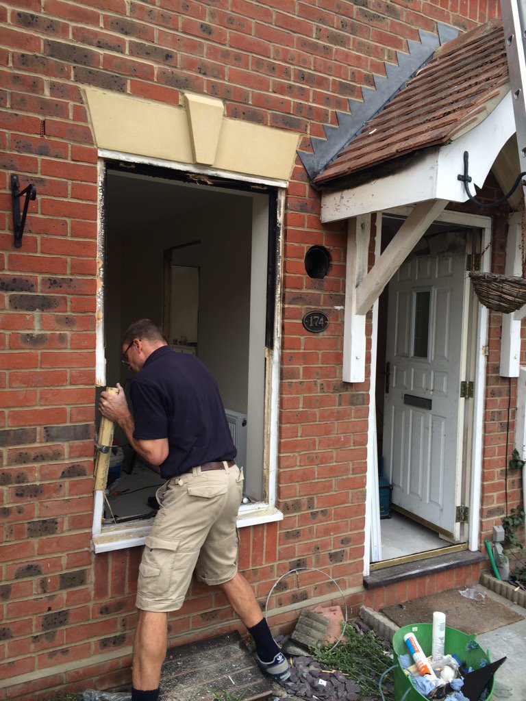 homerepairessex's tweet image. Brickwork cleaned up and new window going in before and after pics. #insurance #CBS