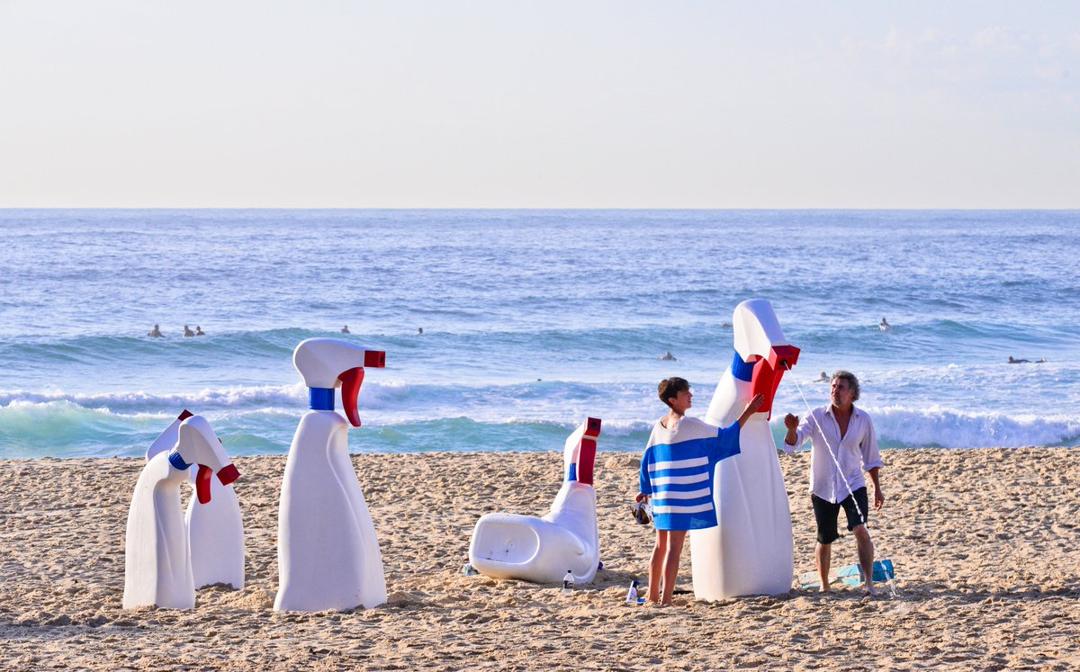 Day 2 &amp; if you’re thinking of visiting Sculpture by the Sea tomorrow the forecast is sunny &amp; 22 :) #sxsbondi15