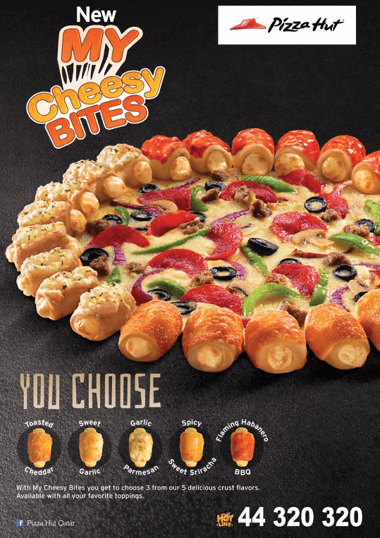 PromoQatar on Twitter "New Cheesy Bites at Pizza Hut! https//t.co