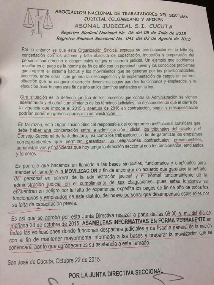 @AsonalSiTolima <a href="/AsonalSI_Cali/">Asonal S.I. Cali</a> <a href="/AsonalJudicial/">AsonalJudicialS.I.</a> IMPLEMENTACION DE REESTRUCTURACION DIRECCION ADMINISTRATIVA SECCIONAL