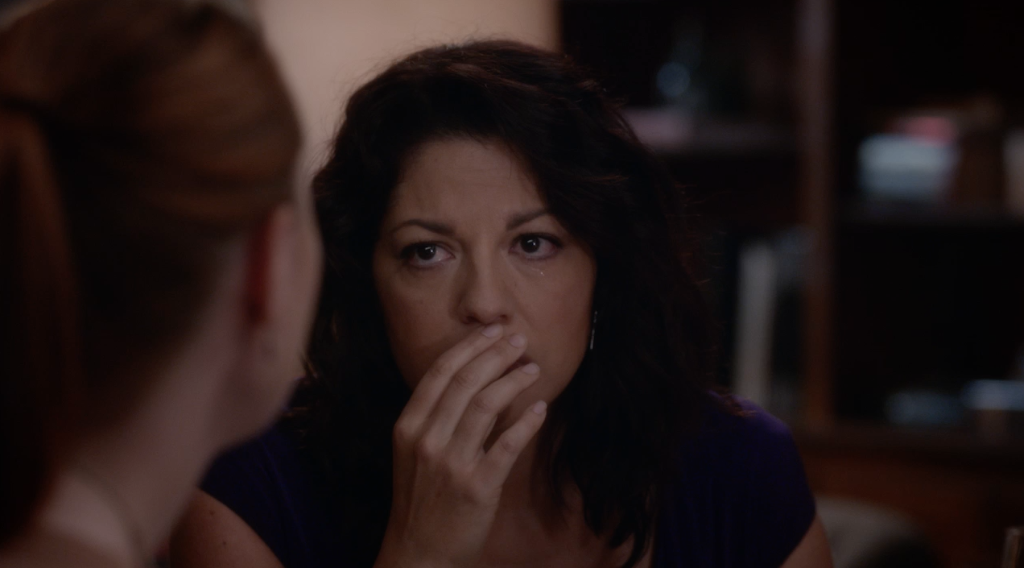 GreysABC's tweet photo. Callie's face is all the feels! 😭😭😭😭 #GreysAnatomy https://t.co/VeO0lA8JjJ
