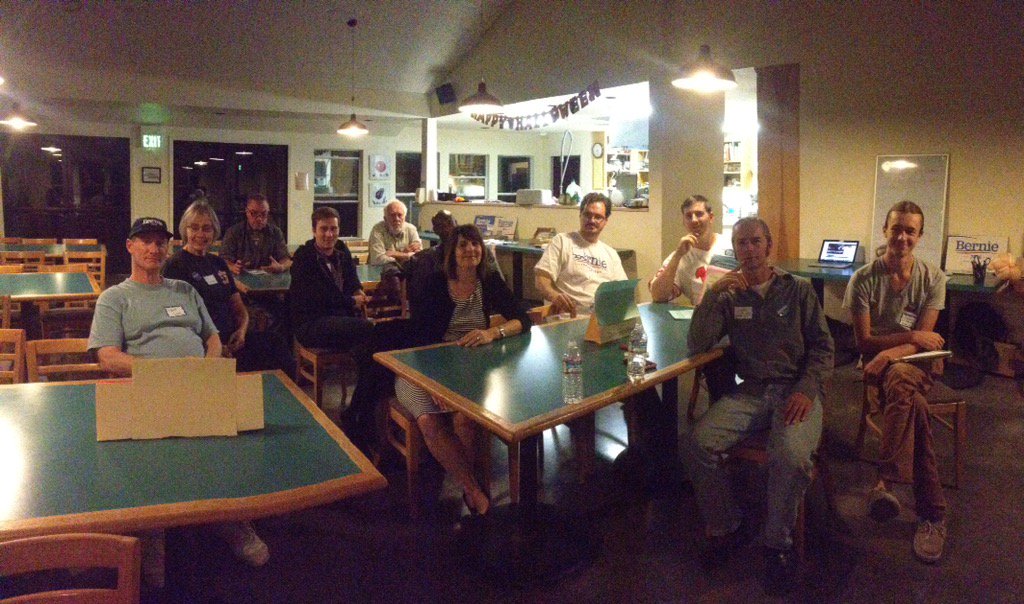 davisforbernie's tweet image. @SenSanders @People4Bernie @Women4Bernie @B_Sanders2016 @DawgsForBernie 

Davis organizers planning our next move!