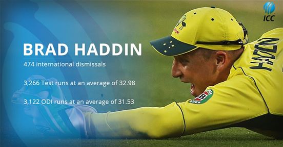  Birthday to Australian wiket kipper Brad Haddin 