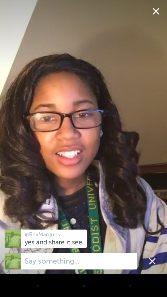 RevMarques's tweet image. watching LIVE on #Periscope: Join in the Q&amp;amp;A and Be Blessed!!! 😀😁🙏 pscp.tv/w/aPnFfzFxTFFH…