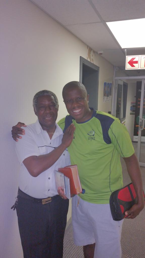 Kb Molopyane on Twitter: "With the Legend Moruti A S Phiri ...