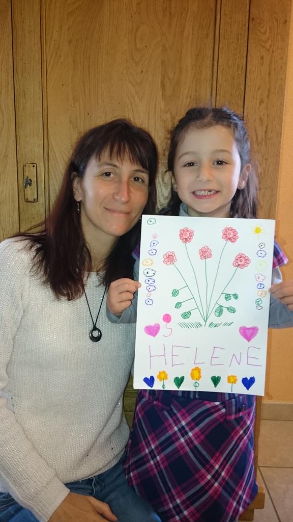 My daughter and I wish you a wonderful and happy birthday from France with love     