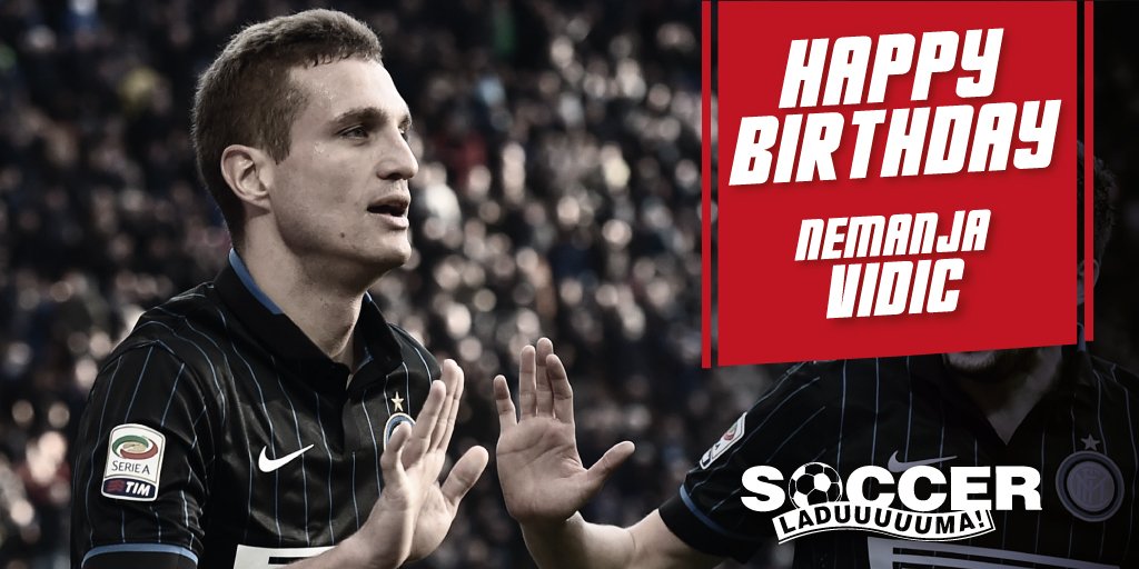 Happy 34th Birthday to former and current defender Nemanja Vidic! 