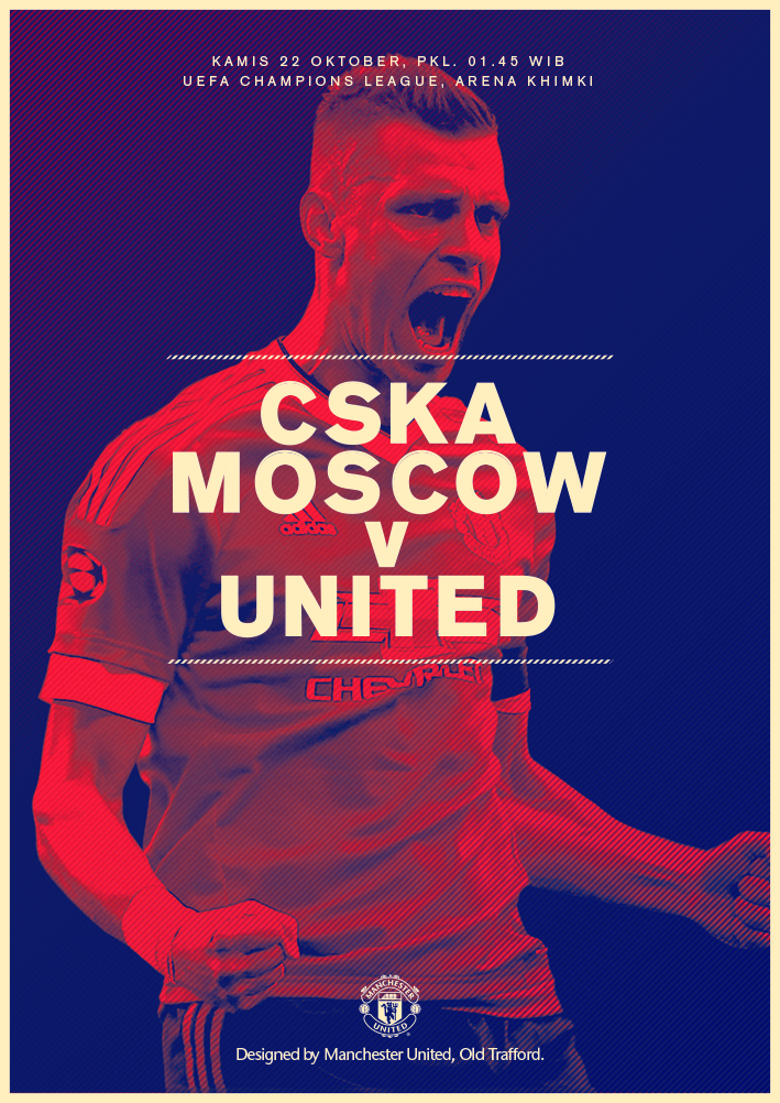 ManUtd_ID's tweet photo. Saatnya merebut 3 poin di ajang @ChampionsLeague! Kick-off #mufc vs CSKA Moscow pkl. 01.45 WIB. Lets' do this! https://t.co/bcBYyzF0z5
