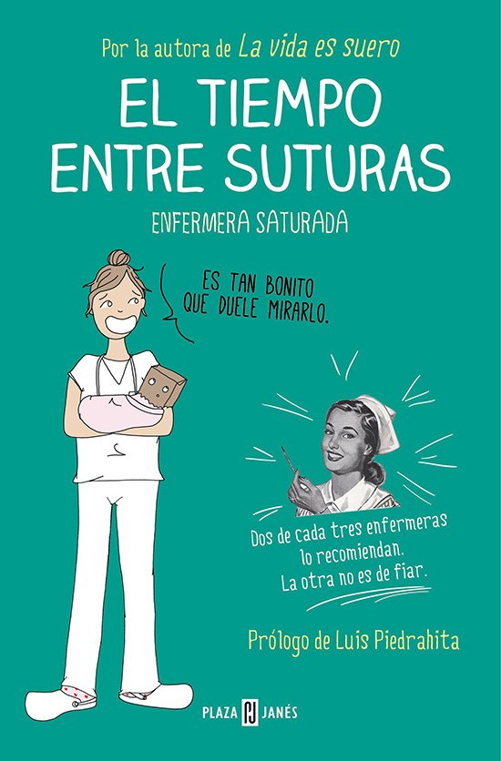 Plaza&Janes Lectores (@plazayjanes) on Twitter photo ¡Mañana sale a la venta el nuevo libro de <a href="/EnfrmraSaturada/">Enfermera Saturada 🫀</a>! ¿Alguna saturada por la sala? ¡Levantad las agujas! ¡Mañana sale a la venta el nuevo libro de <a href="/EnfrmraSaturada/">Enfermera Saturada 🫀</a>! ¿Alguna saturada por la sala? ¡Levantad las agujas!