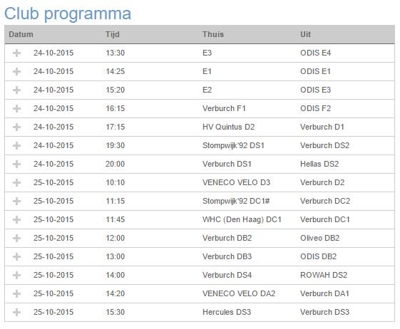 Komend weekend gaat voor de meeste teams van <a href="/HVVerburch/">H.V. Verburch</a> het zaalseizoen starten. Allemaal veel succes!