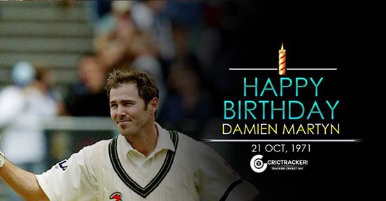 Happy Birthday Damien Martyn. He turns 44 today....  