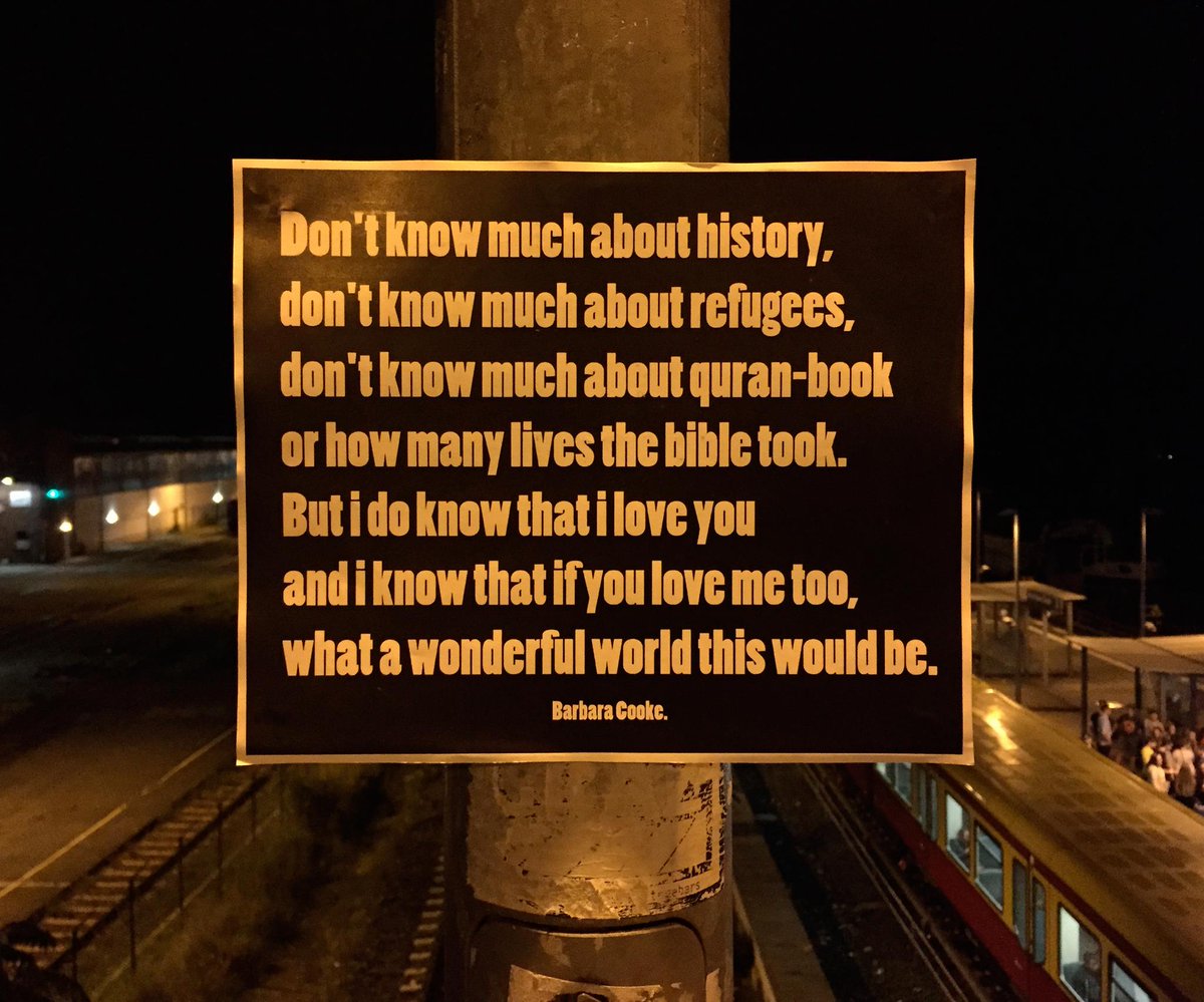 Das wird man ja wohl noch singen dürfen.

___
Via Barbara. buff.ly/1MRB8Ee