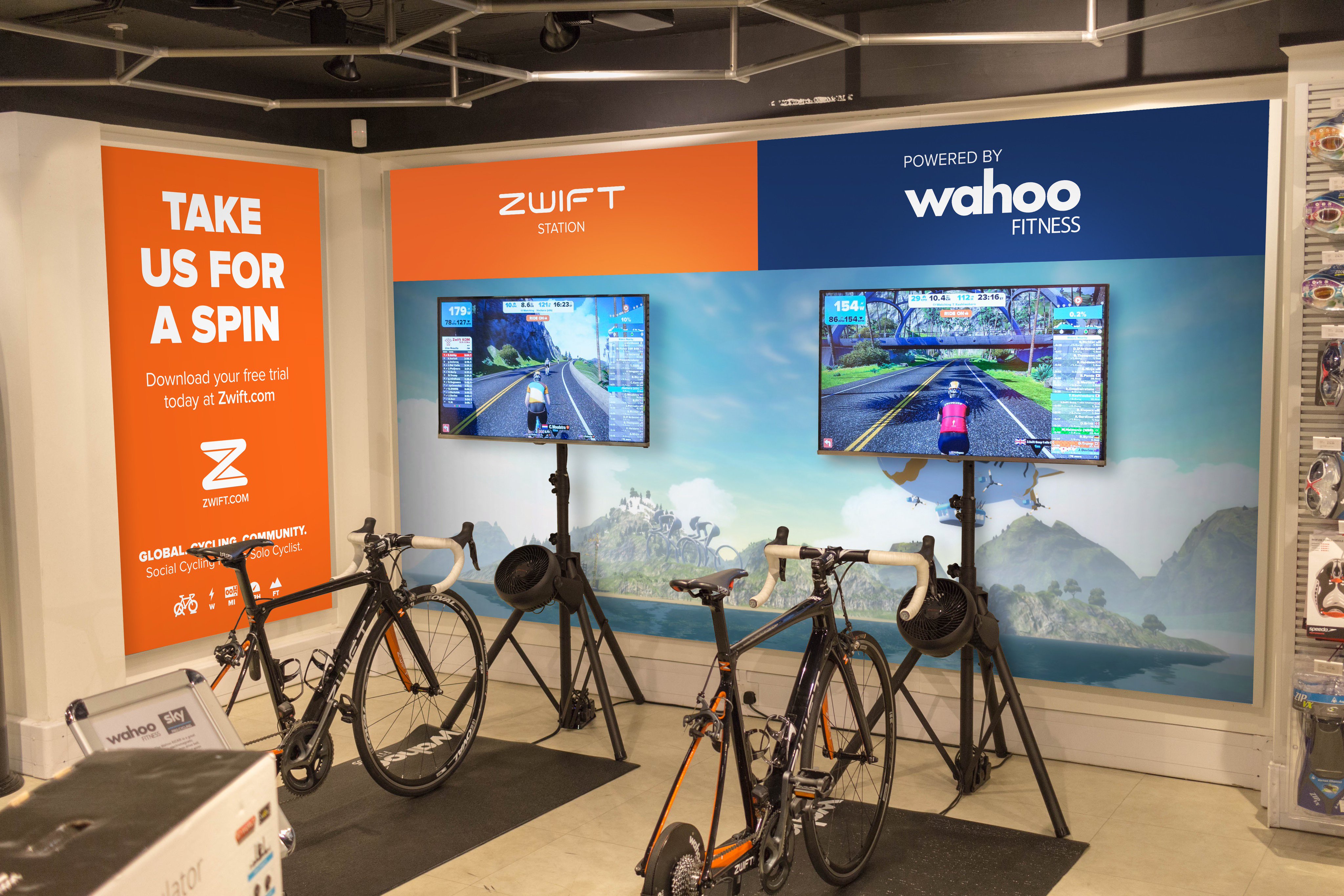 Zwift station hotsell