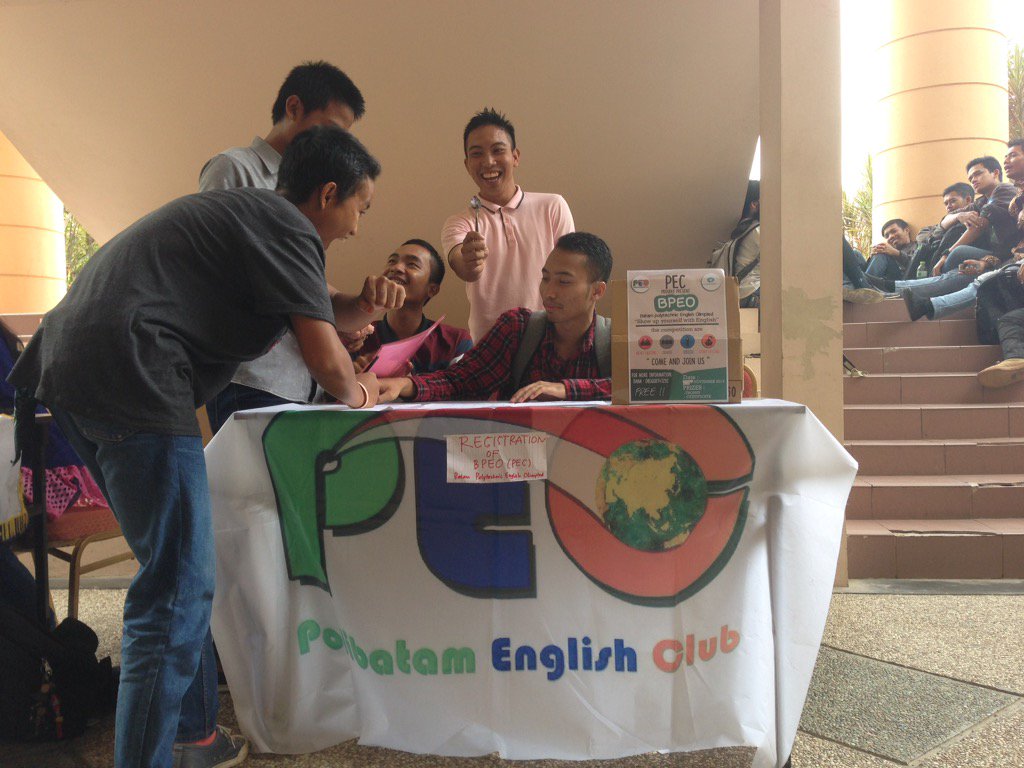 Polbat English Club tweet media