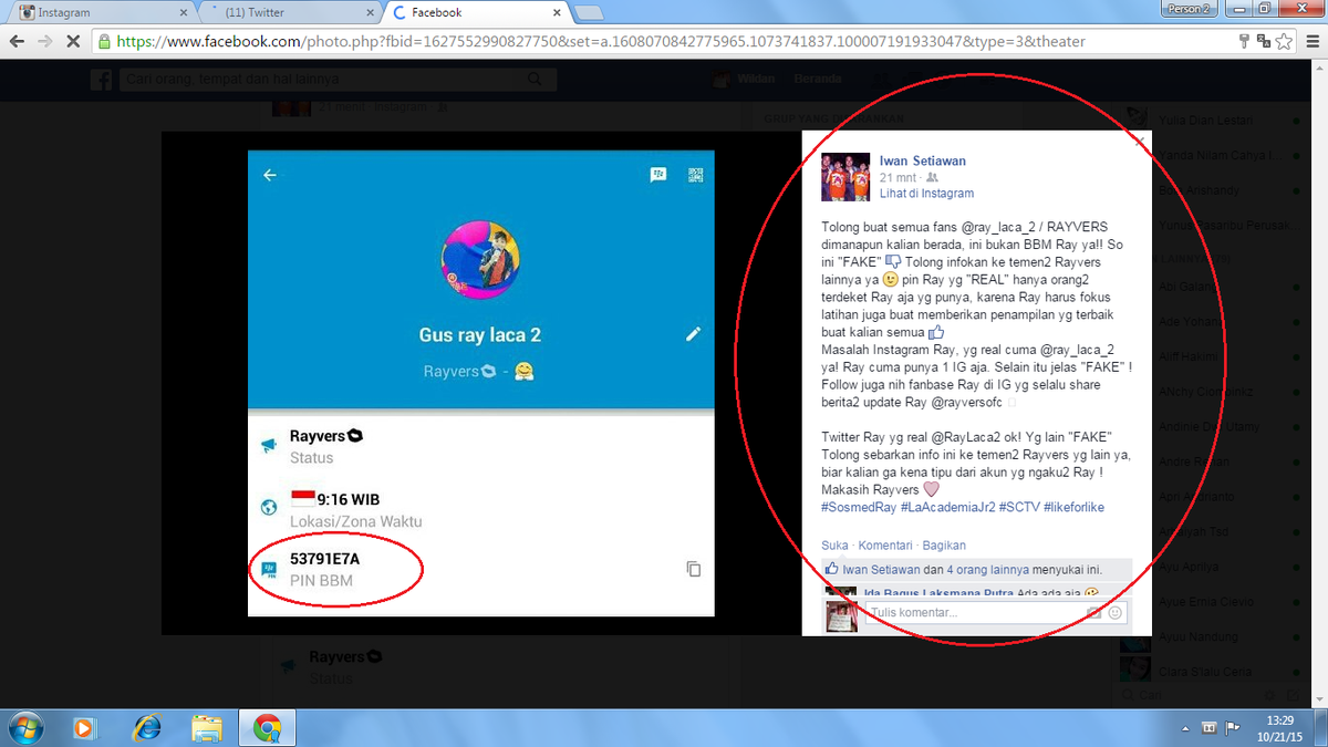 OfcRayLaCa2's tweet photo. "@wildan_nasuseon: @OfcRayLaCa2 @Ofc_RayLaca2 aku dapat info dari kk @Bamz_Wan https://t.co/5ylii6EYrZ" iyiy