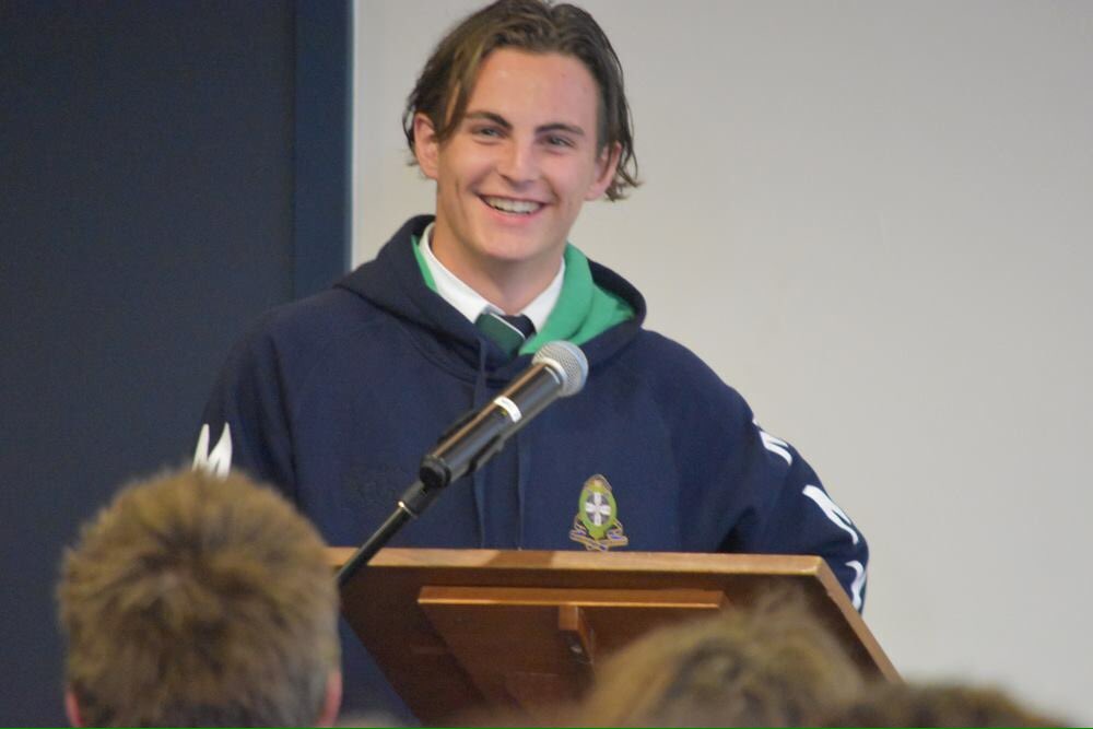 spcboarding's tweet photo. Farewell to our Yr 12's - we wish them all the best for their upcoming exams! https://t.co/NOfEZGrWzU