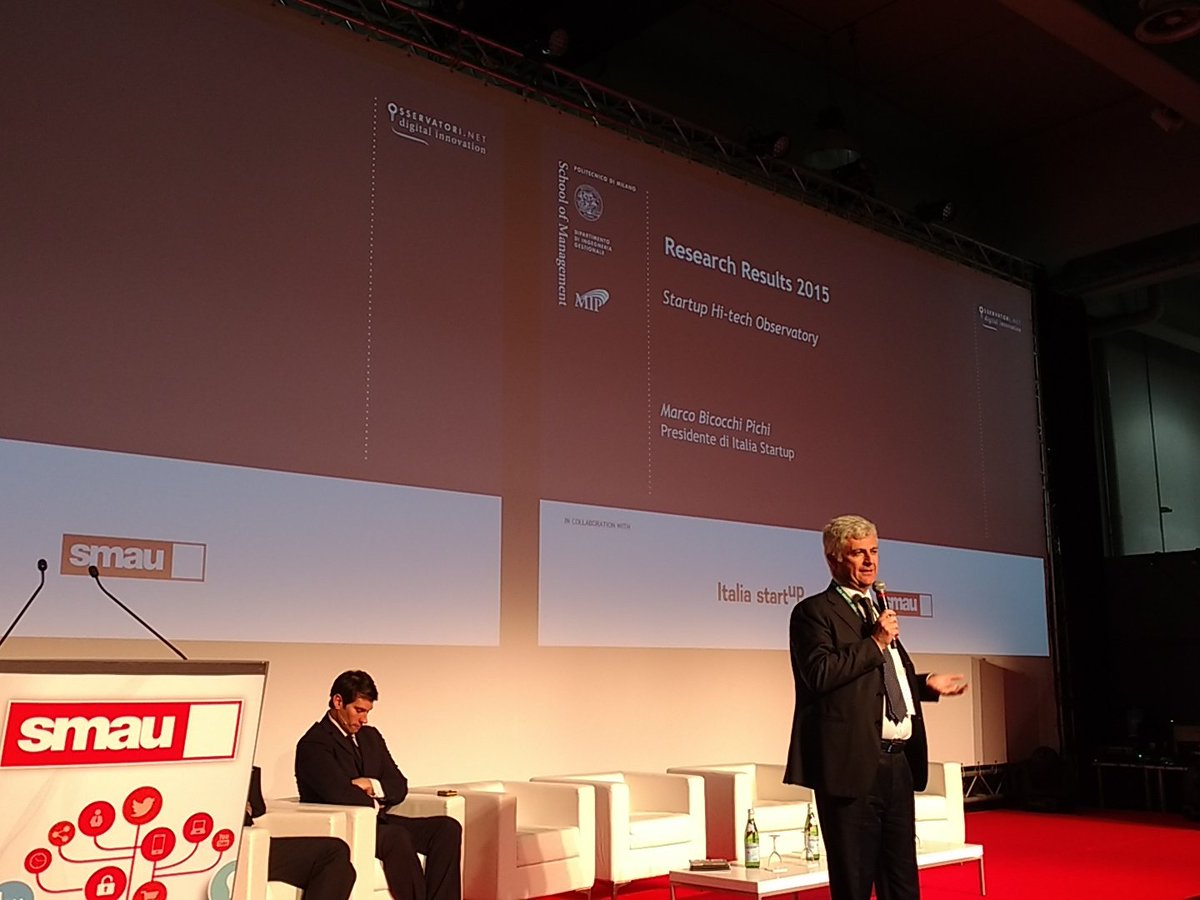 Osserv_Digital's tweet photo. #startup: serve più coraggio nell'investment fiscale, non è un costo ma un investimento @MBP1961 #OSUP15 #SMAU https://t.co/vndtobSJe0