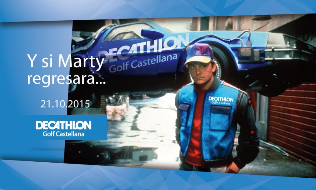 decathlongolf's tweet photo. Y si volviera y supiera que existimos? #Golf #BackToFutureDay #decathlon #decathlongolf https://t.co/tXL7kZMFiR