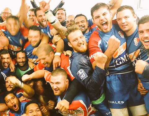 Bravo à l'adjudant <a href="/soiratgck/">gilles soirat</a> de l'ASB coach XVdeFrance Militaire qualifié en 1/2 de sa Coupe du Monde.
<a href="/FFRugby/">FFR</a>