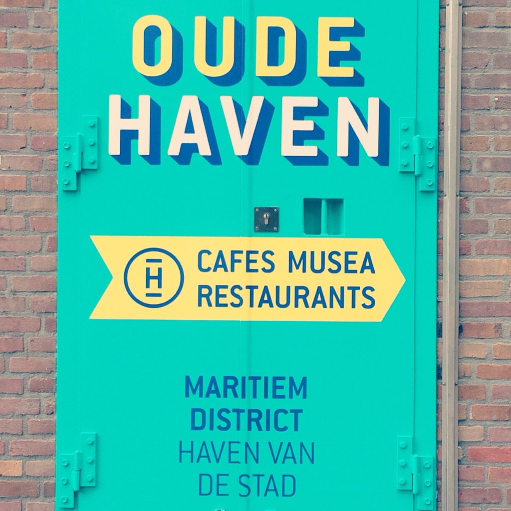 Hebben jullie de #signing in de #oudehaven al gespot?! #martiemdistrict #havenvandestad
