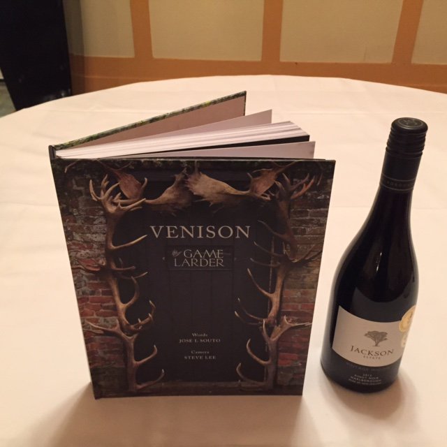 Our lovely NZ client <a href="/jacksonestate/">Winemaker</a> <a href="/GonzalezByassUK/">Gonzalez Byass UK</a> at the launch of <a href="/wildfoodboy/">Jose Luis Souto</a>'s book VENISON:THE GAME LARDER