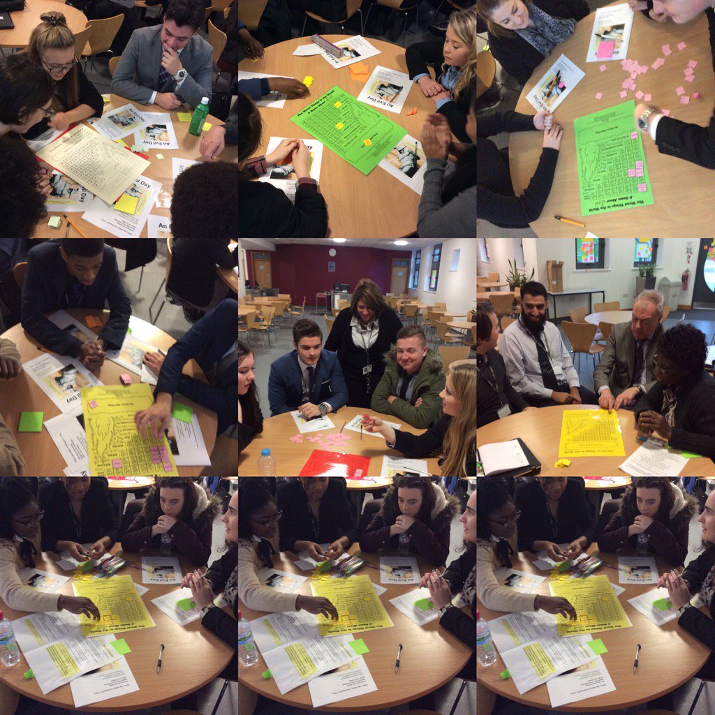 StMarysHigh6th's tweet image. 6th formers playing 'The Worst Game in the World - A Game About Evil' #evilday