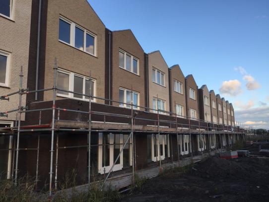 Afgelopen week is het steigerwerk van project Waterlelie in Rijnsburg gedemonteerd.#conceptontwikkeling #OB2woningen