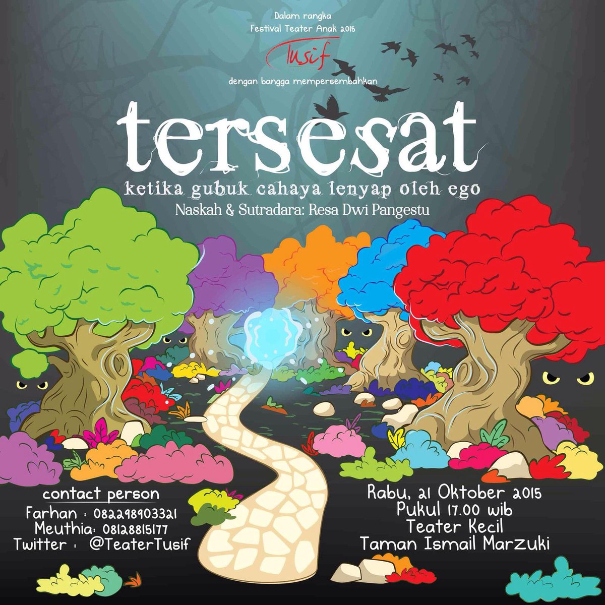 Ayok tusifers dateng ke Teater Kecil TIM sekarang jugaaa 😁