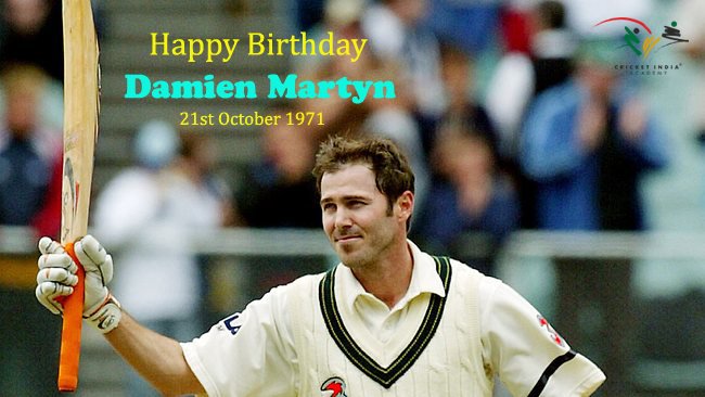 Wish a Very Happy Birthday to Damien Martyn, former cricketer from Australia.   